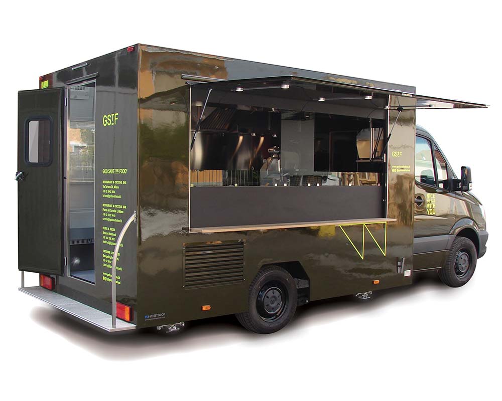 Mercedes Food Van - Mobile Restaurant
