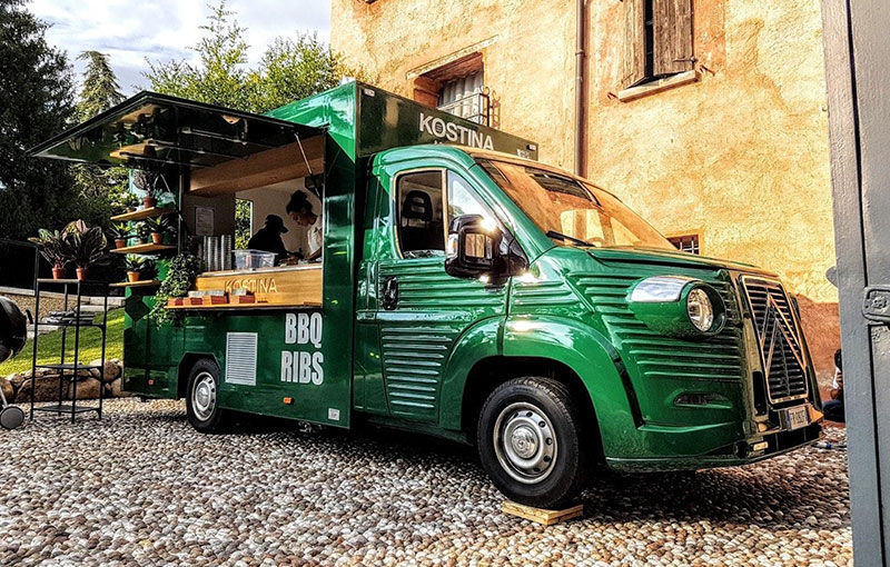 food truck vintage nouveau citroen jumper 2018