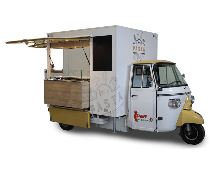 How can Shopping Centers and Large Food Retailers use Food Trucks?