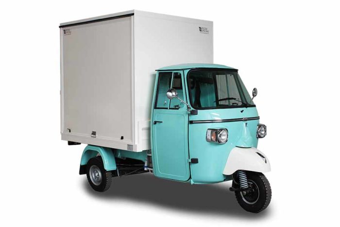 Piaggio Ape Food Trucks for Sale | Conversion of Piaggio Ape Car