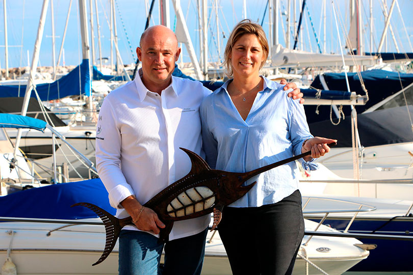 Sternekoch Yorann Vandriessche mit seiner Frau Benedicte im neuen 1 Michelin Sterne Restaurant