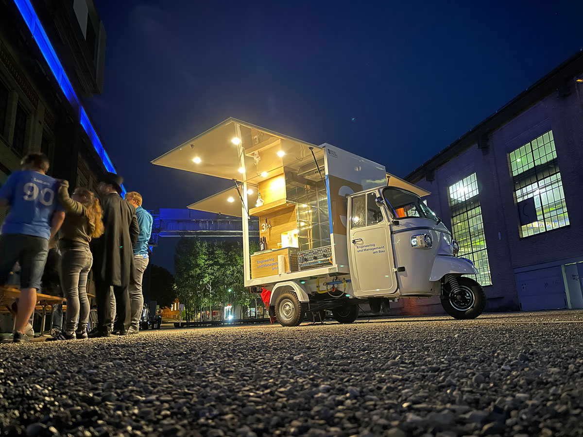 vs food truck switzerland - modello ape smart realizzato per azienda svizzera