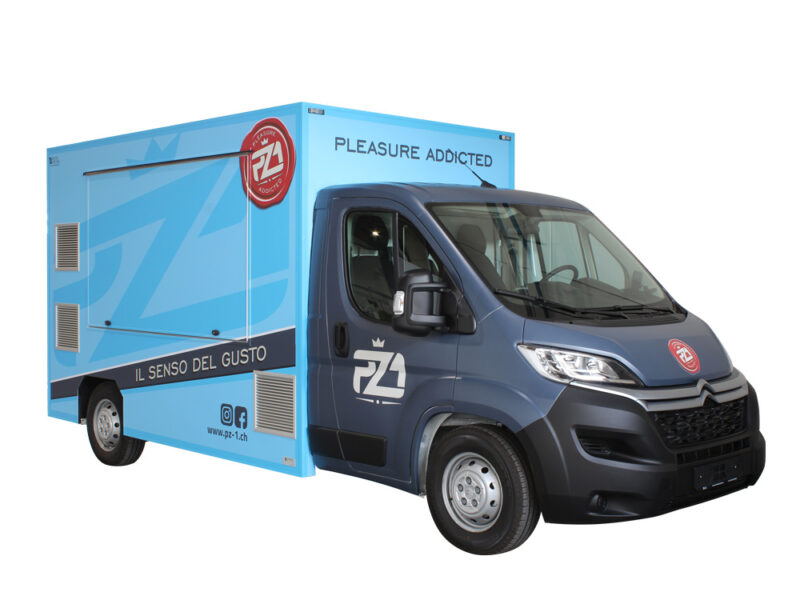 Pizza Food Truck PZ1 sold in Geneva, Switzerland