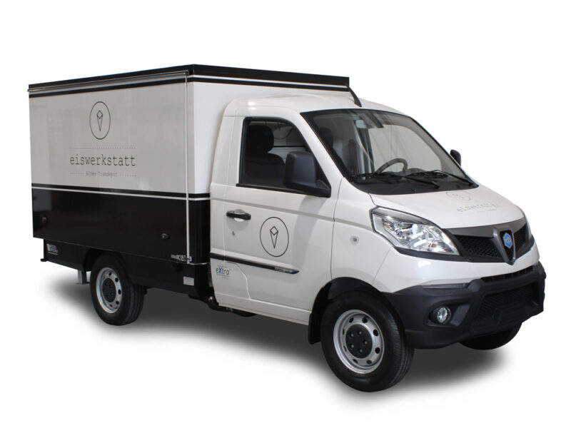 ice-cram van eiswerkstatt Piaggio Porter Craft X