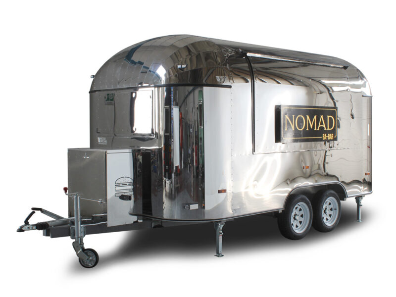 rimorchio cucina nomad ba-bar realizzato per BaBarGroup