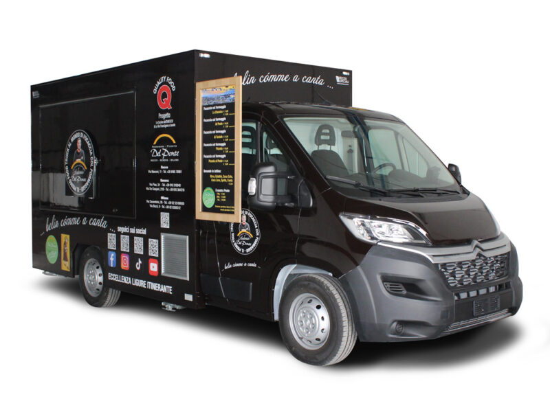 Camion Pizza et Focaccia Del Ponte, Fabricant italien