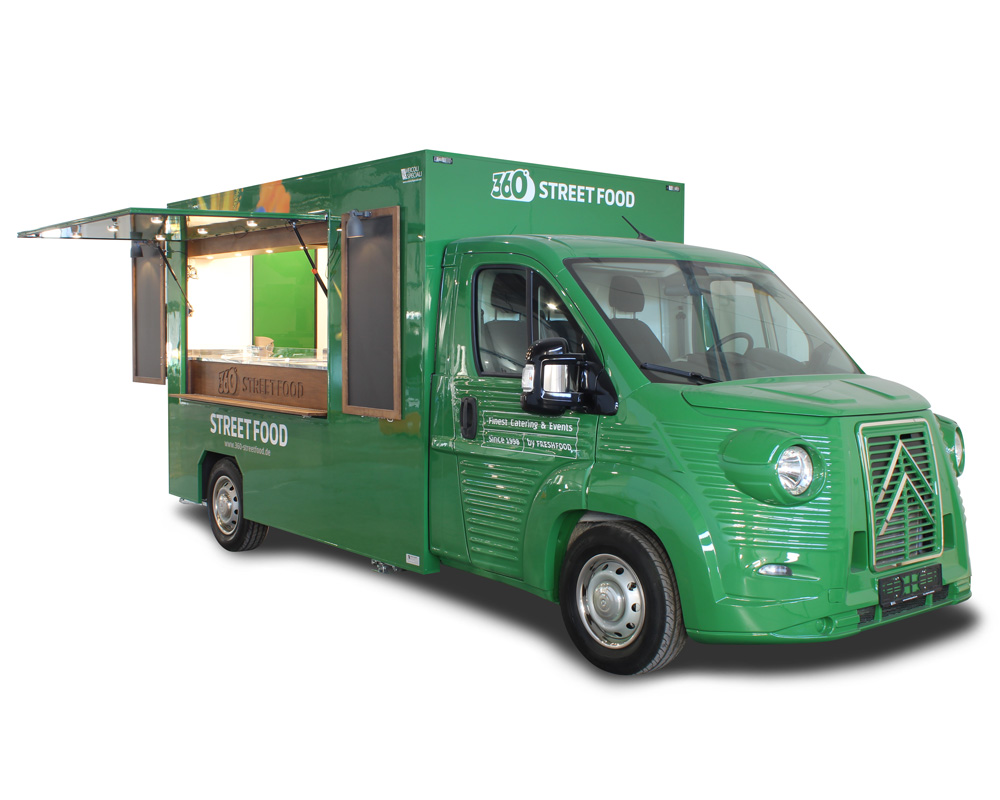 pizzeria mobile 360 streetfood costruita su NV food truck