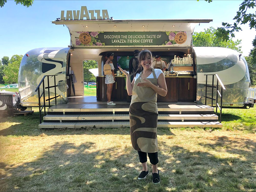 coffee airstream lavazza marketing e promozione del brand ad eventi e manifestazioni